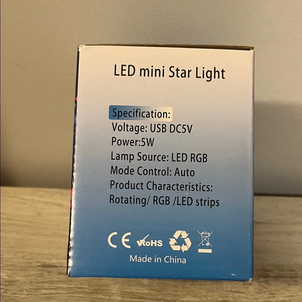 LED Mini Star Light Projector